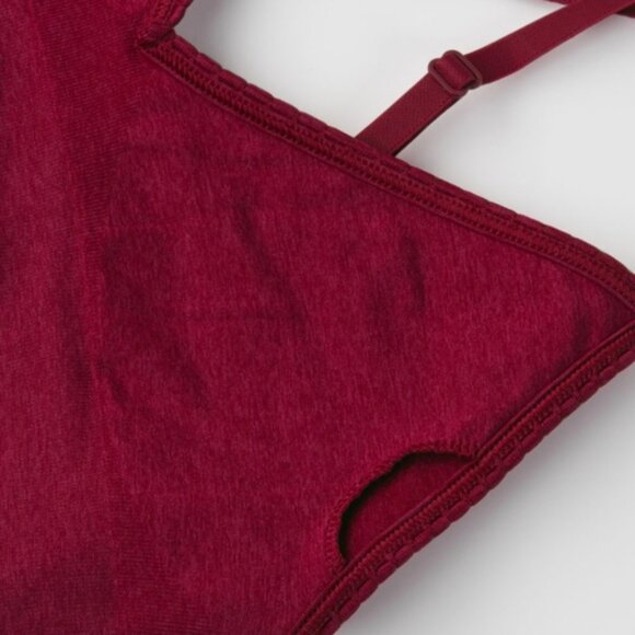 Lululemon Ebb To Street Bra Heathered Bumble Berry - Picture 6 of 11